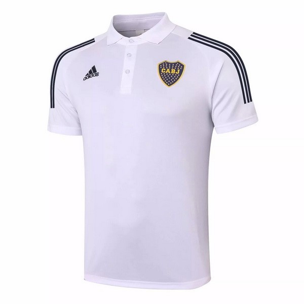 Polo Boca Juniors 2020 2021 Blanco